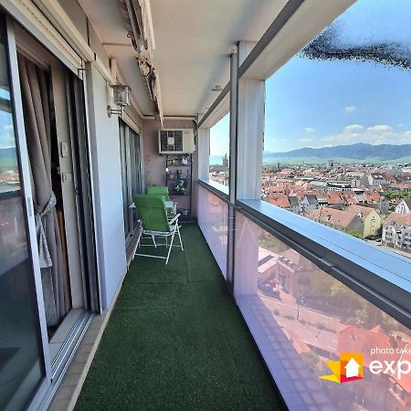 Bel Appartement Avec Vue Splendide Sur Toute La Ville De Colmar - Parking Gratuit المظهر الخارجي الصورة