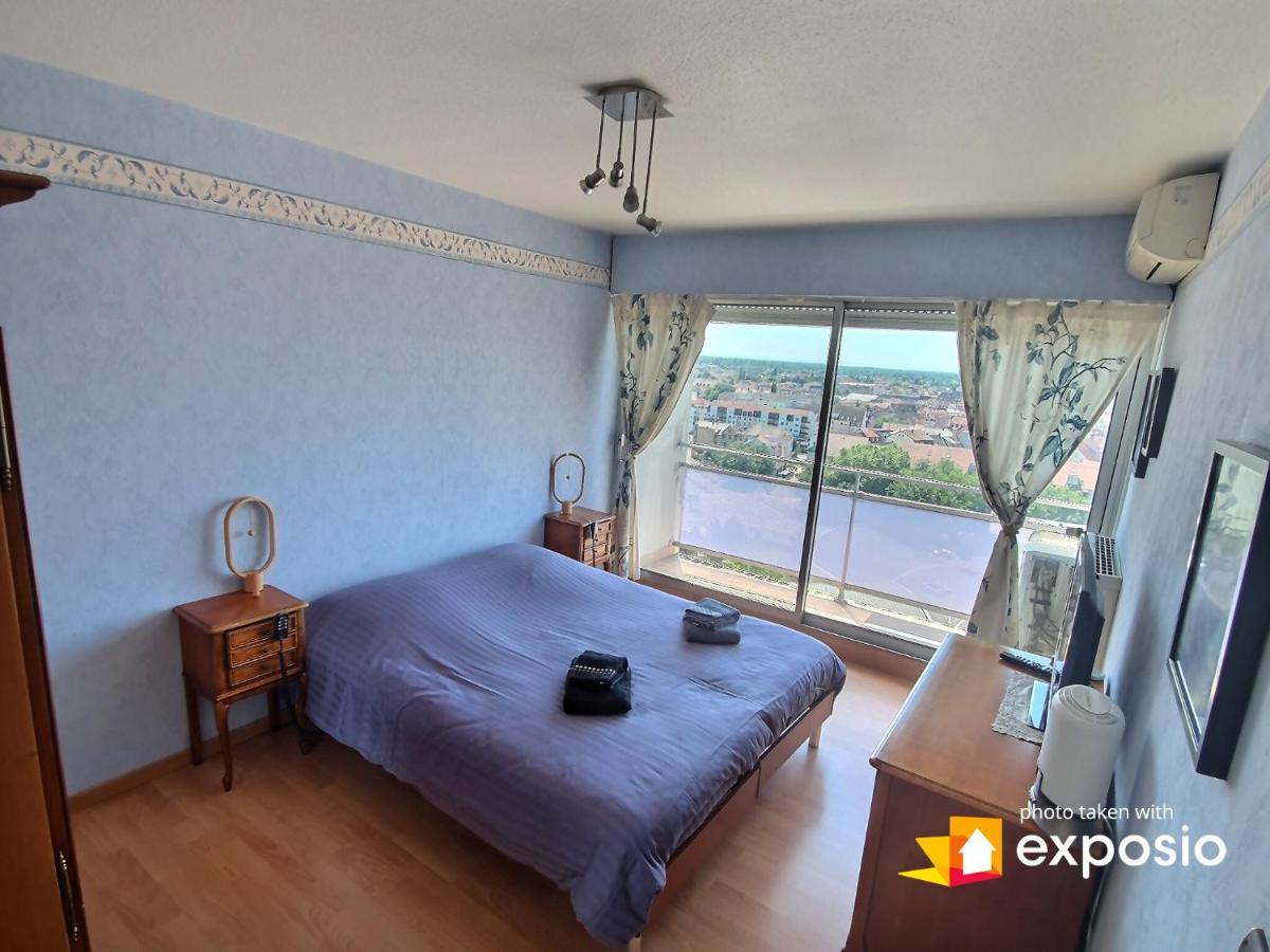 Bel Appartement Avec Vue Splendide Sur Toute La Ville De Colmar - Parking Gratuit المظهر الخارجي الصورة